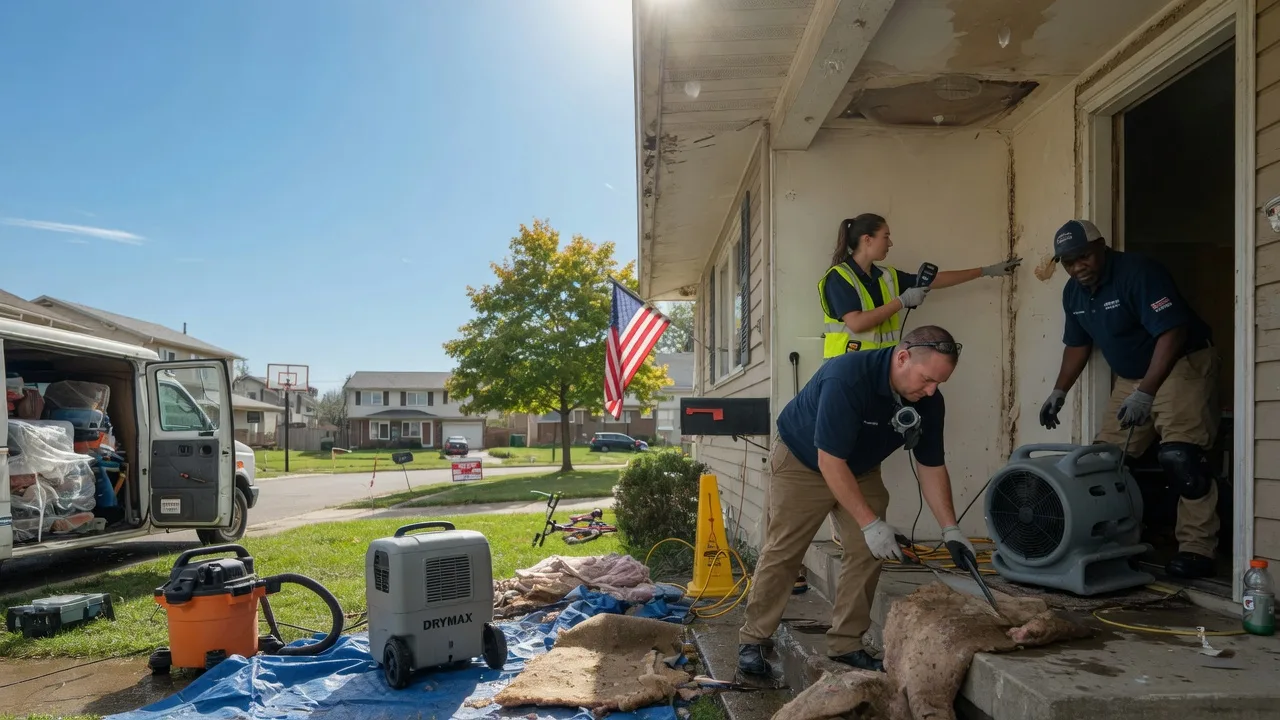 Water Damage Restoration in Rosharon, TX near me